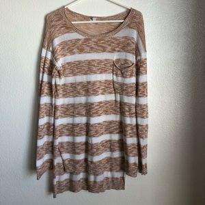 Lightweight, neutral striped BP Sweater!